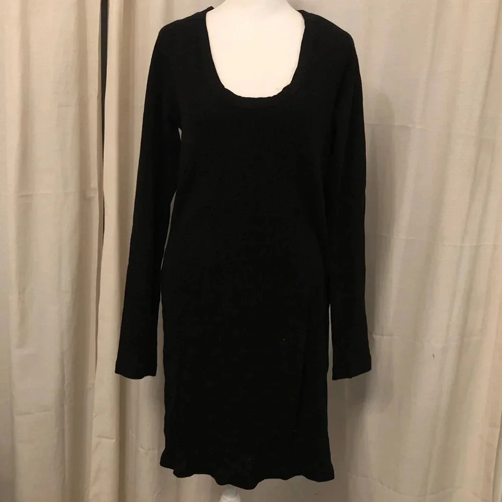 Standard James Pearce Ribbed Long Sleeve Tunic Shirt Dress L